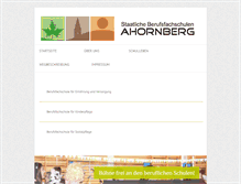 Tablet Screenshot of berufliche-schulen-ahornberg.de